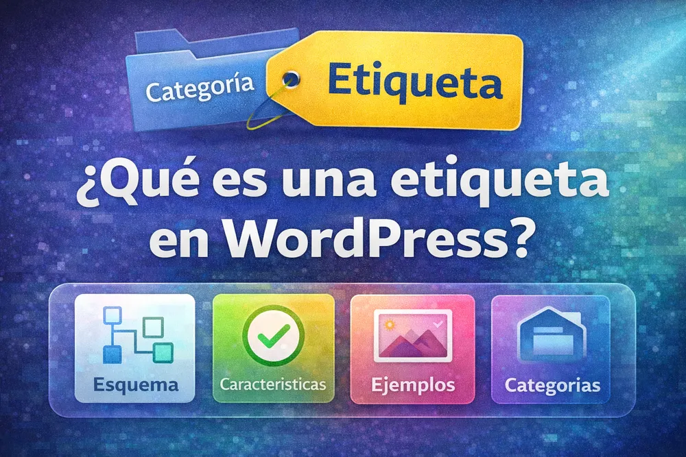 ¿Qué es una etiqueta en WordPress