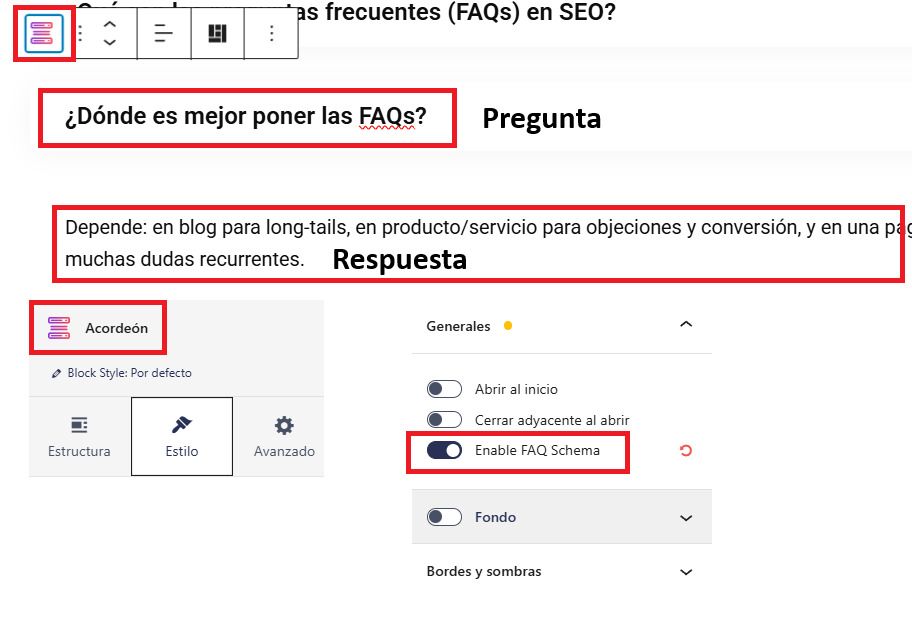 Cómo asignar una página padre en WordPress (jerarquía real con ejemplos de URLs)