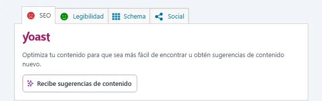 edicion individual de yoast seo en diferentes tipos de contenido
