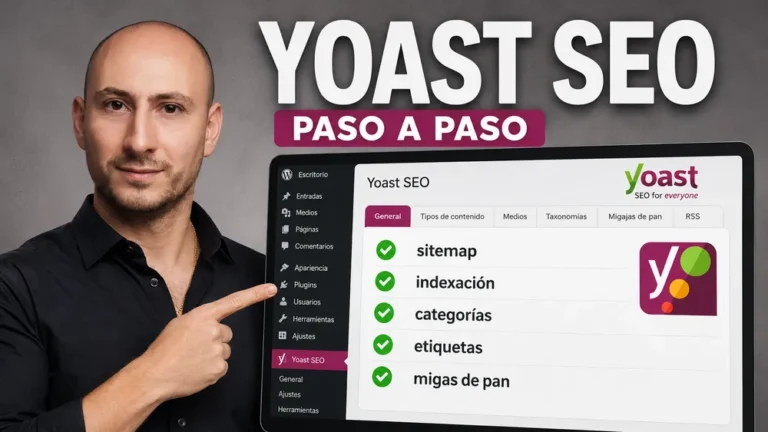 Guía para configurar Yoast SEO en WordPress paso a paso