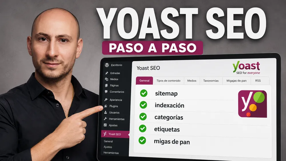 Guía para configurar Yoast SEO en WordPress paso a paso