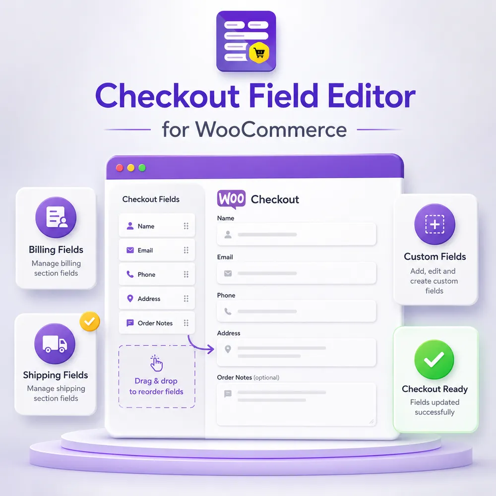 plugin Checkout Field Editor for WooCommerce