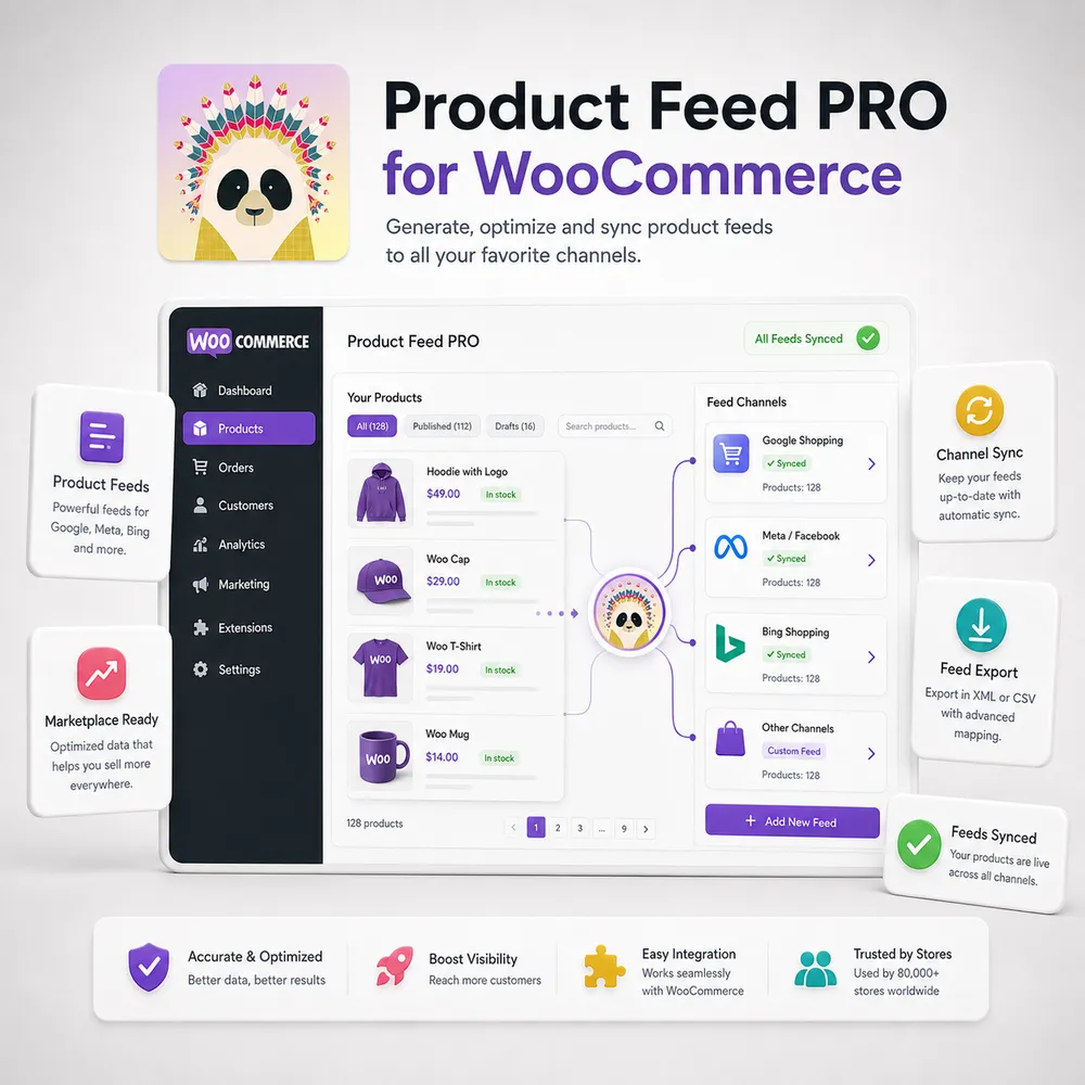 plugin Product Feed PRO for WooCommerce