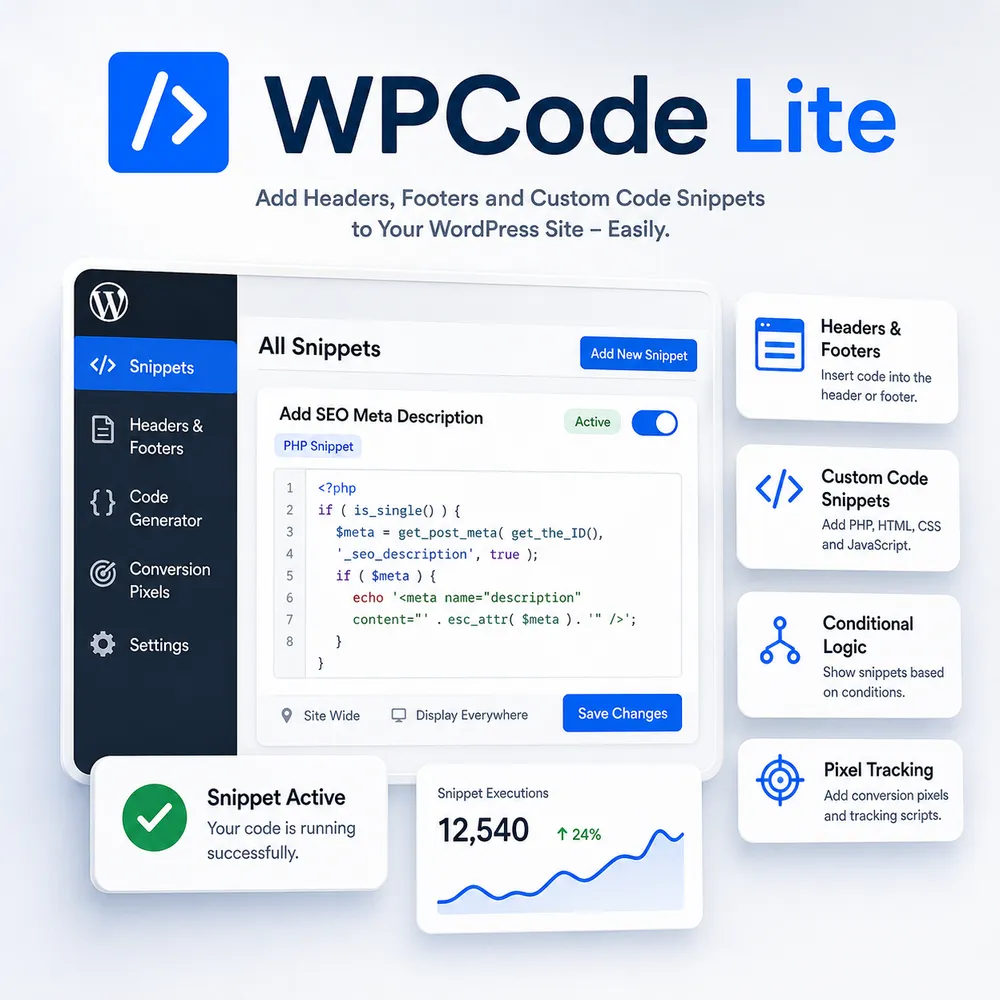 plugin WPCode Lite