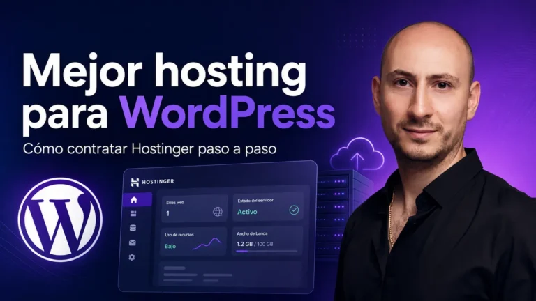 Mejor hosting para WordPress con Hostinger
