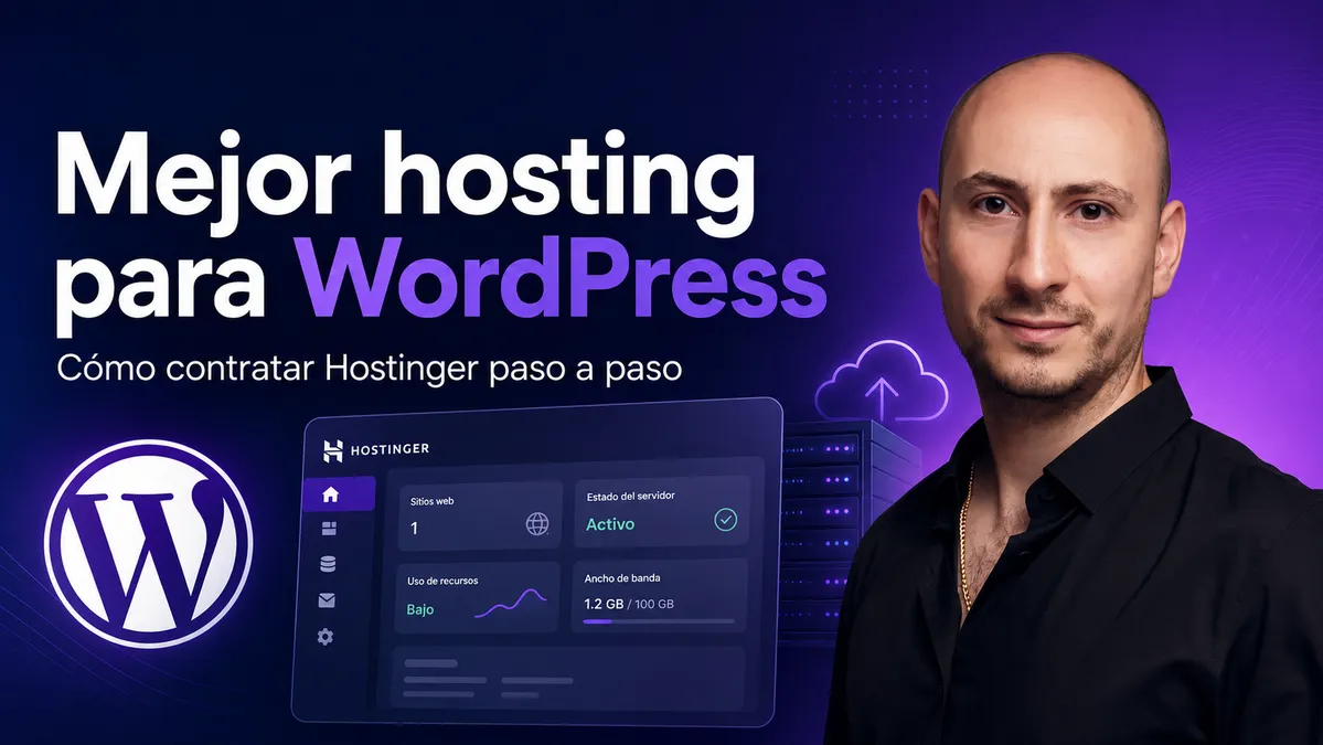 Mejor hosting para WordPress con Hostinger